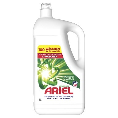Ariel gel 100dávek/5l Universal+ Ariel gel 100dávek/5l Universal+ - Drogerie Prací prostředky Prací gely nad 50 dávek